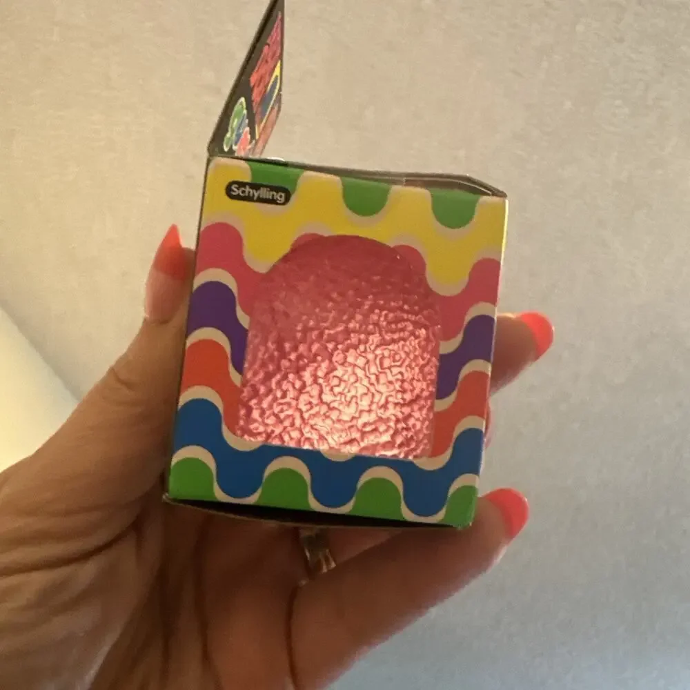 Schylling NeeDoh GUMDROP (PINK) - Super Solid Squish! - NEW